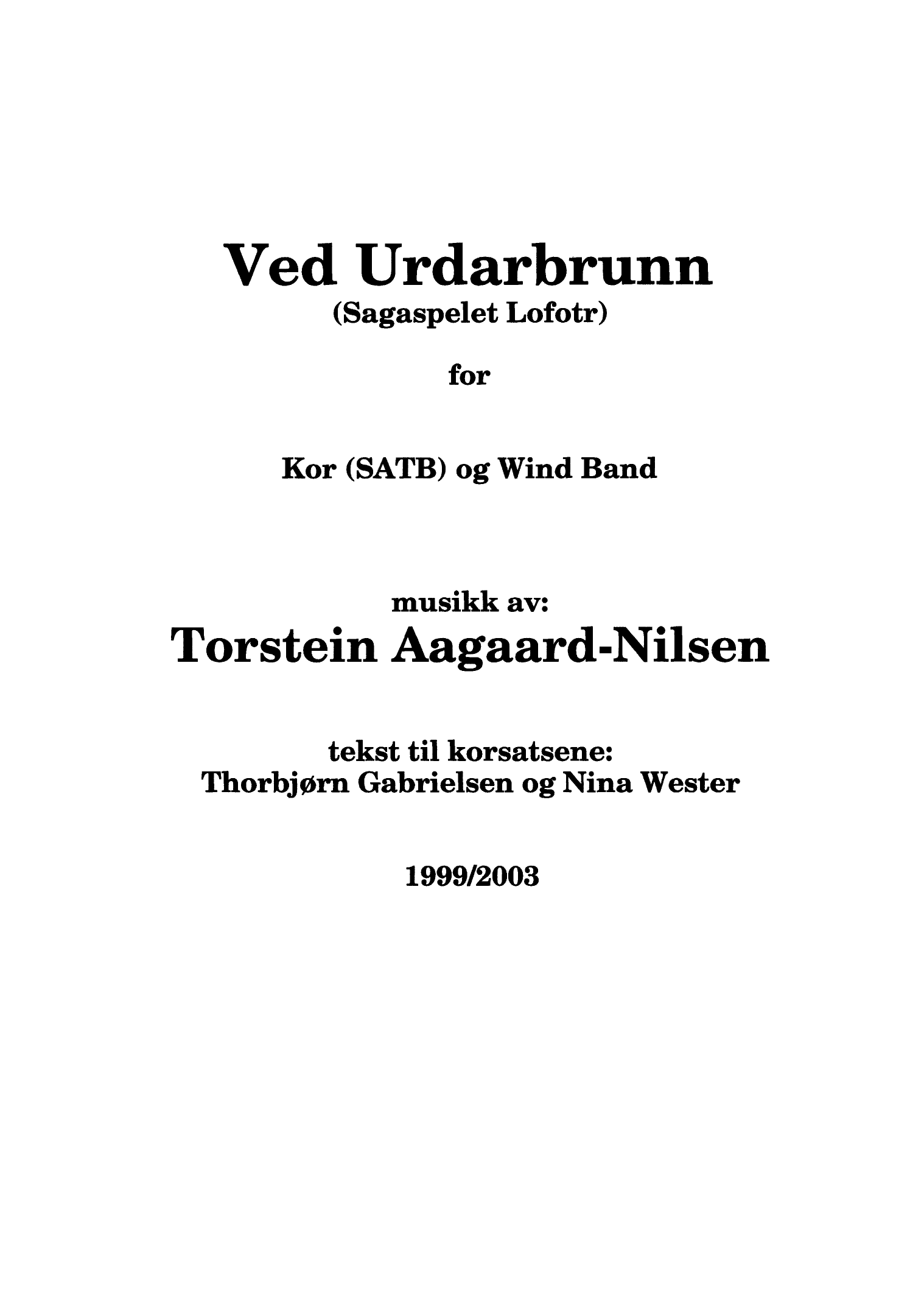 Ved Urdarbrunn - Sagaspelet Lofotr