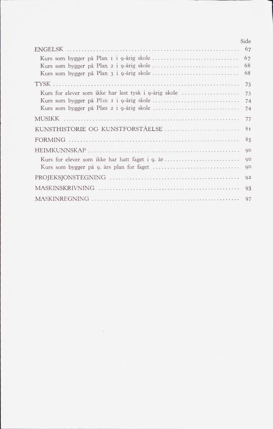 Skann 6 av Forsøksplanen 1960 · Frivillig 10. skoleår, 1964