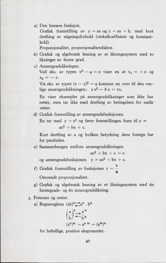 Skann 42 av Forsøksplanen 1960 · Frivillig 10. skoleår, 1964