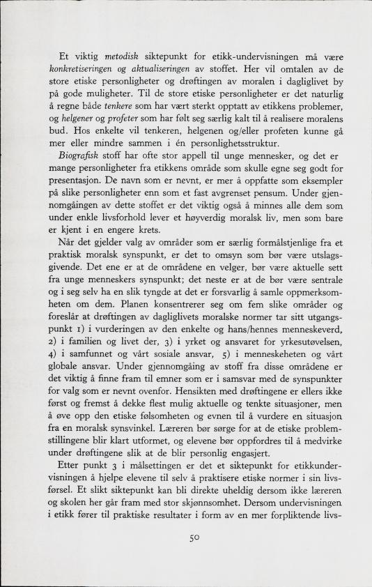 Skann 52 av Forsøksplanen 1960 · Frivillig 10. skoleår, 1964