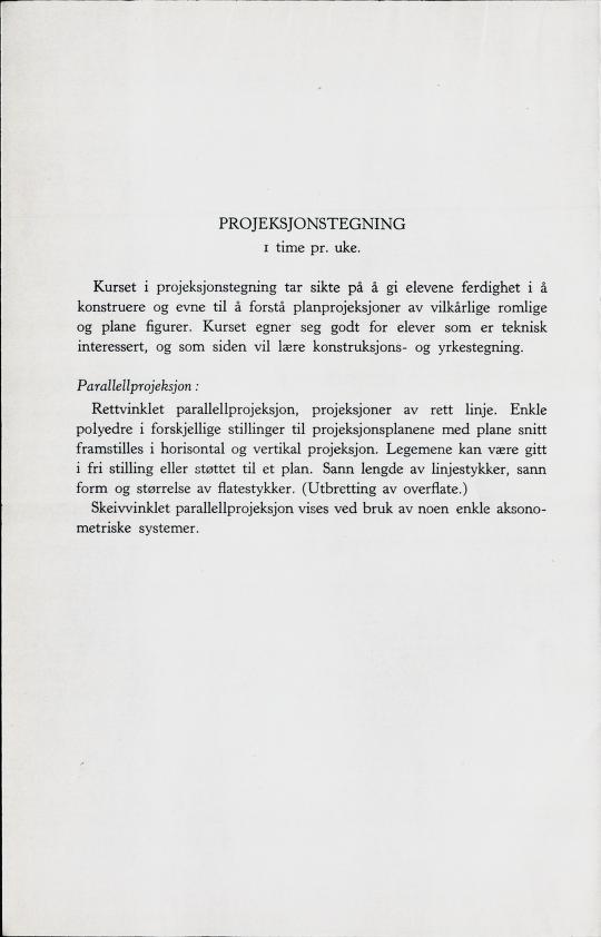 Skann 94 av Forsøksplanen 1960 · Frivillig 10. skoleår, 1964