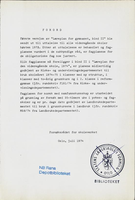 Skann 5 av R76 · Kjernefag, vgs · 1974