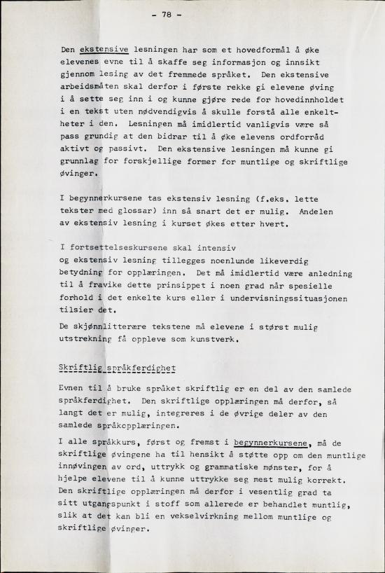 Skann 84 av R76 · Kjernefag, vgs · 1974