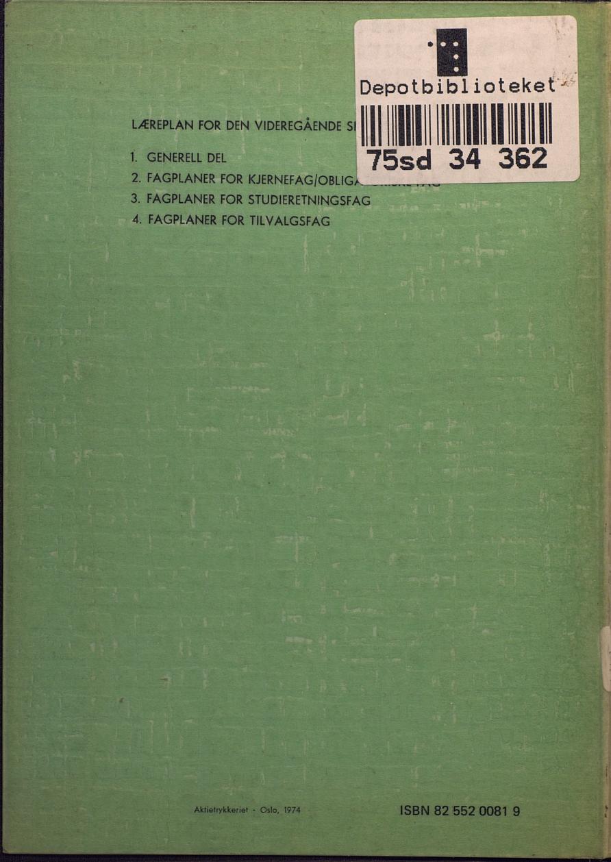 Skann 170 av R76 · Kjernefag, vgs · 1974
