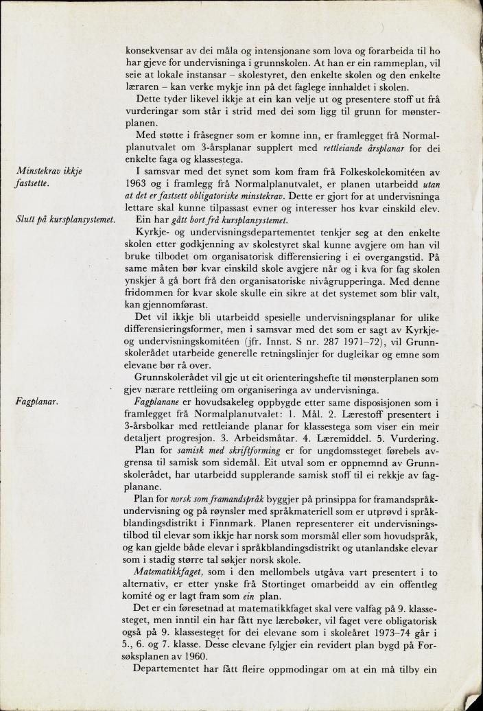 Skann 7 av Mønsterplanen 1974 · nynorsk