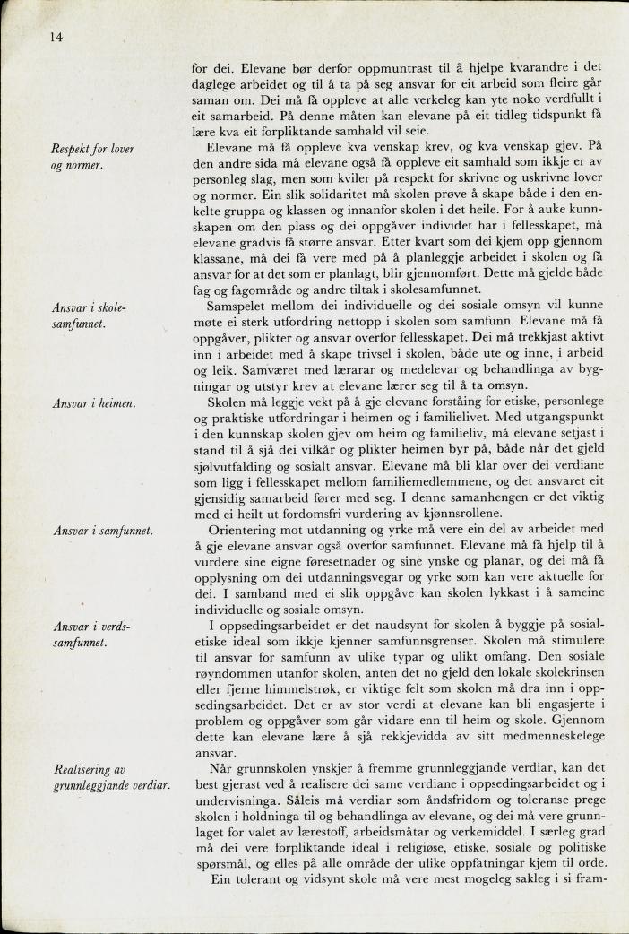 Skann 16 av Mønsterplanen 1974 · nynorsk
