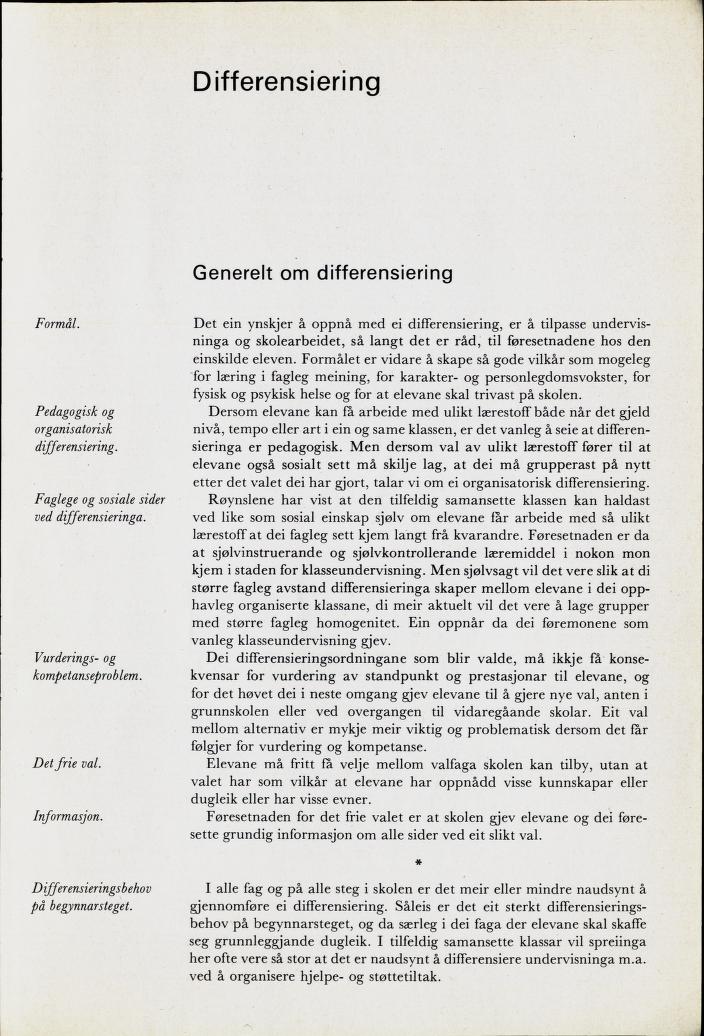 Skann 31 av Mønsterplanen 1974 · nynorsk