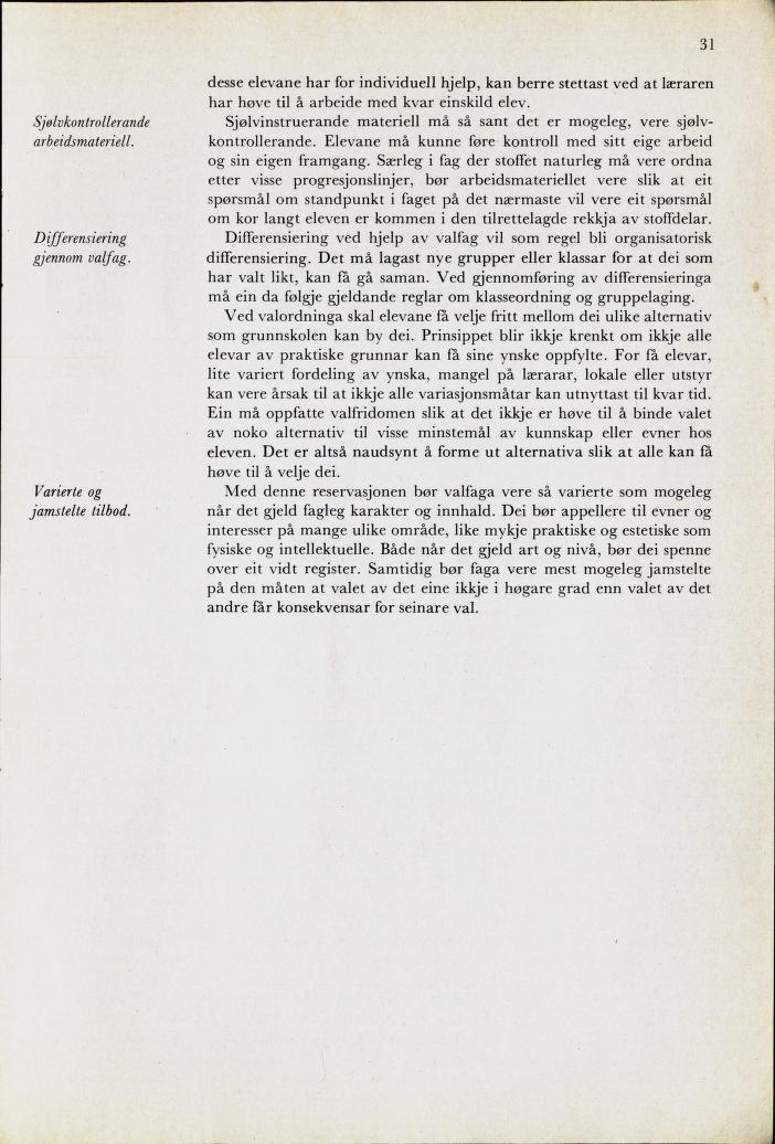 Skann 33 av Mønsterplanen 1974 · nynorsk