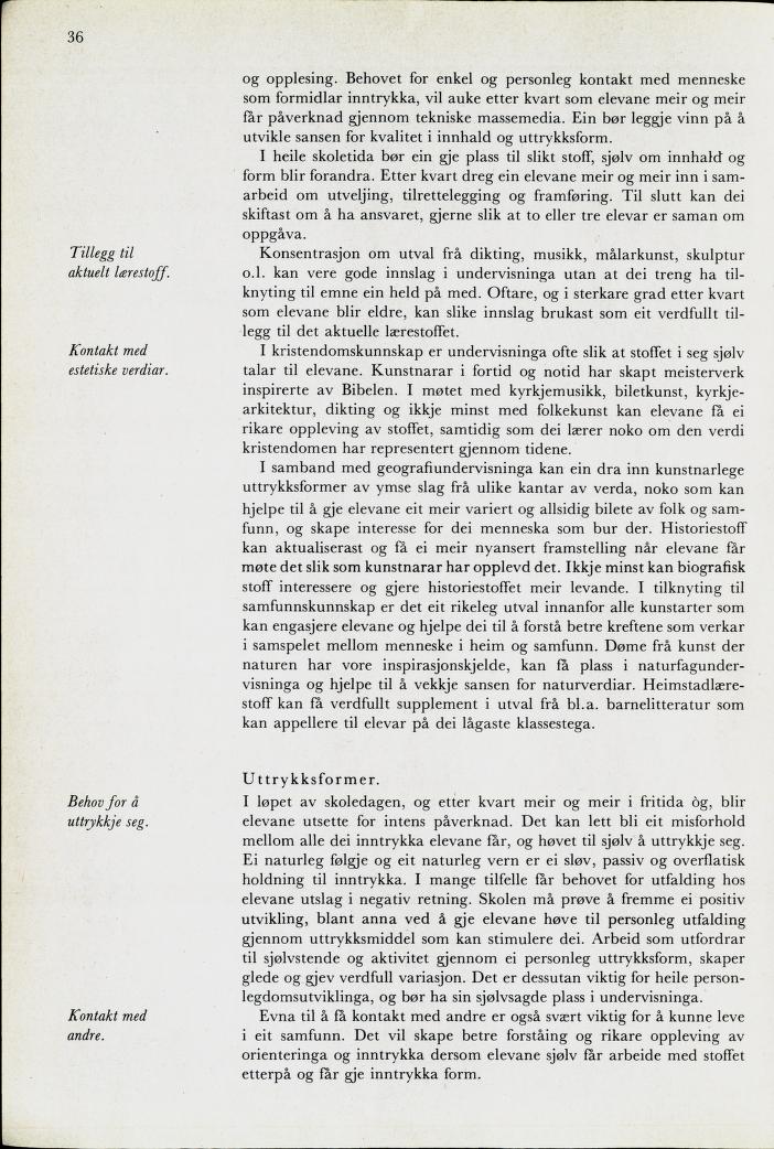 Skann 38 av Mønsterplanen 1974 · nynorsk