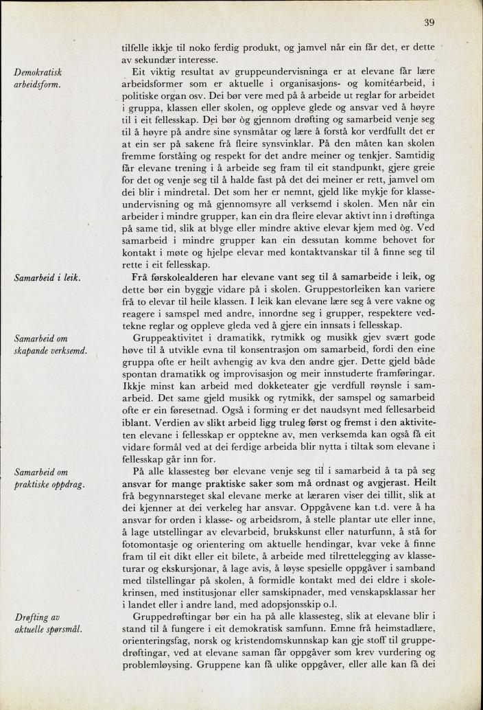 Skann 41 av Mønsterplanen 1974 · nynorsk