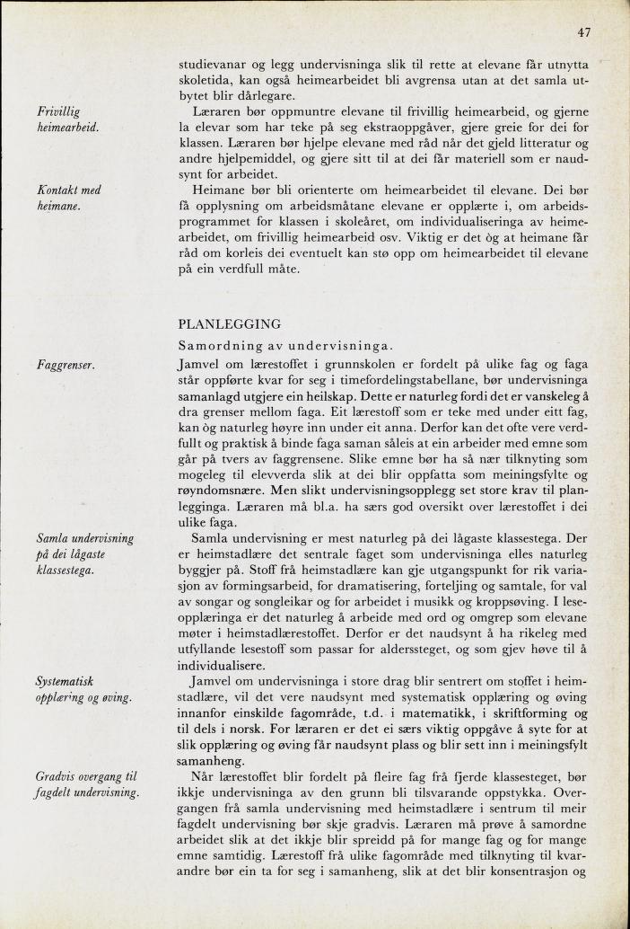 Skann 49 av Mønsterplanen 1974 · nynorsk