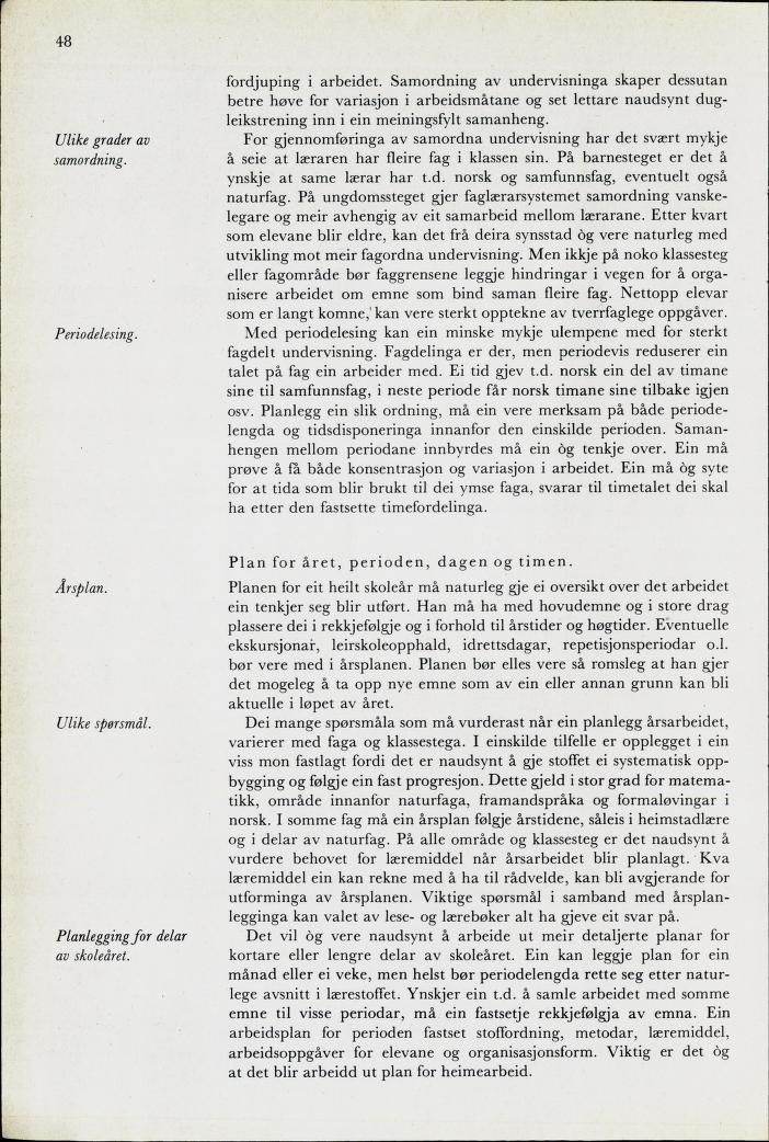 Skann 50 av Mønsterplanen 1974 · nynorsk