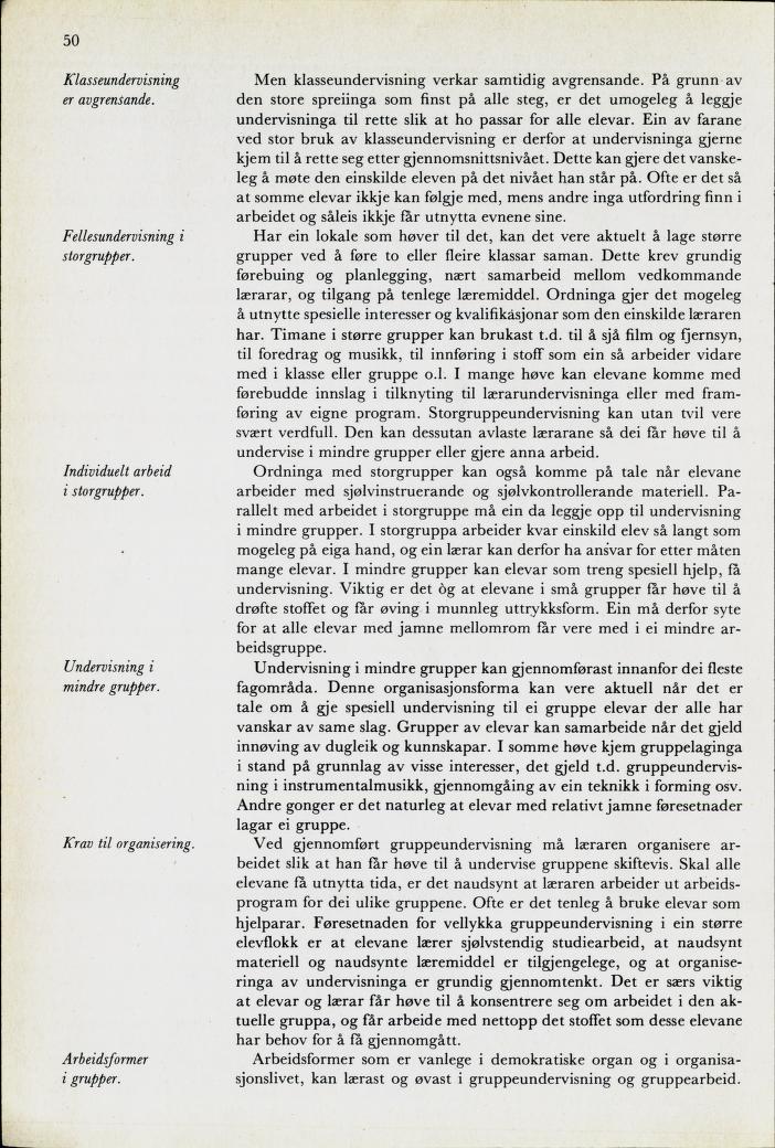 Skann 52 av Mønsterplanen 1974 · nynorsk