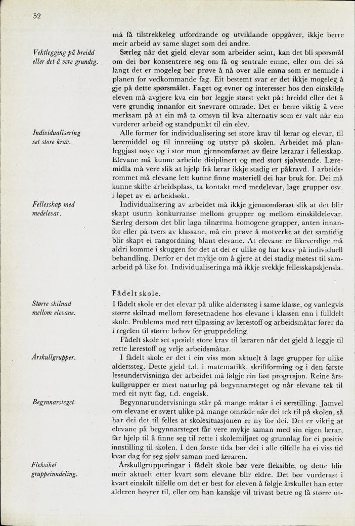 Skann 54 av Mønsterplanen 1974 · nynorsk