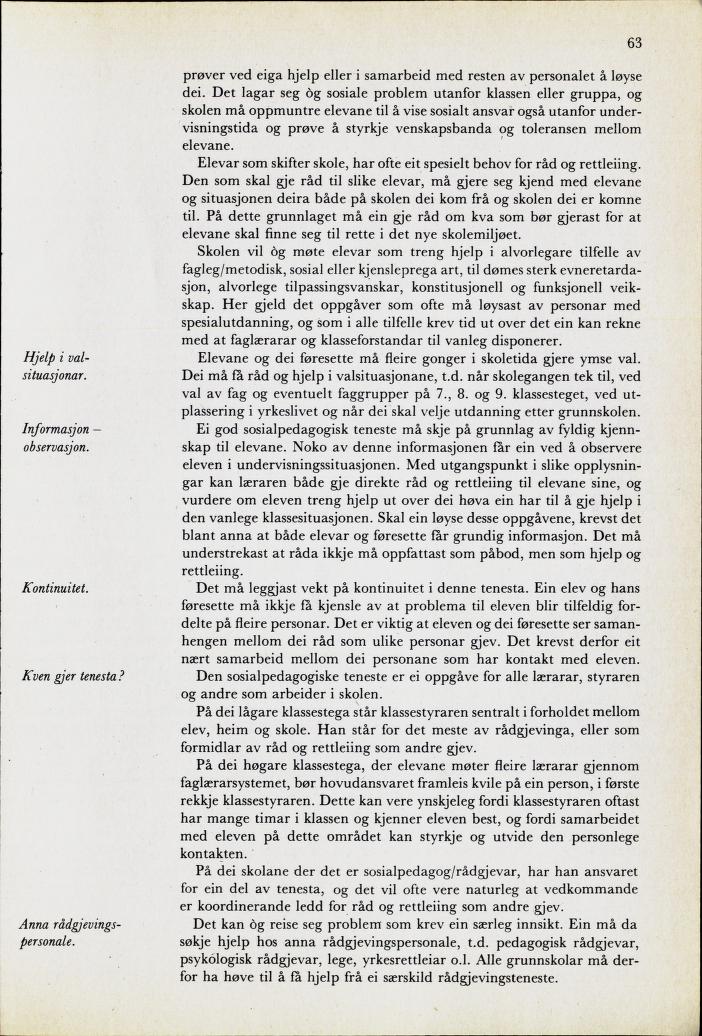 Skann 65 av Mønsterplanen 1974 · nynorsk