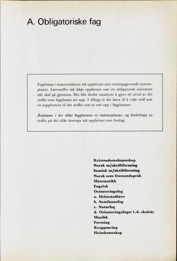 Skann 85 av Mønsterplanen 1974 · nynorsk