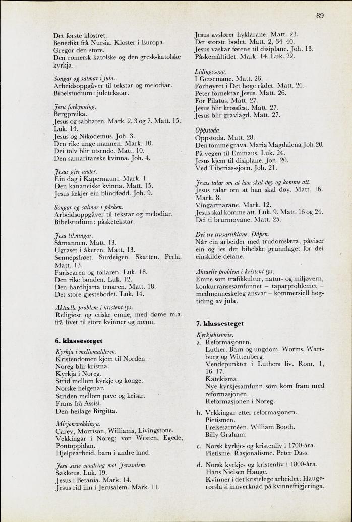 Skann 91 av Mønsterplanen 1974 · nynorsk