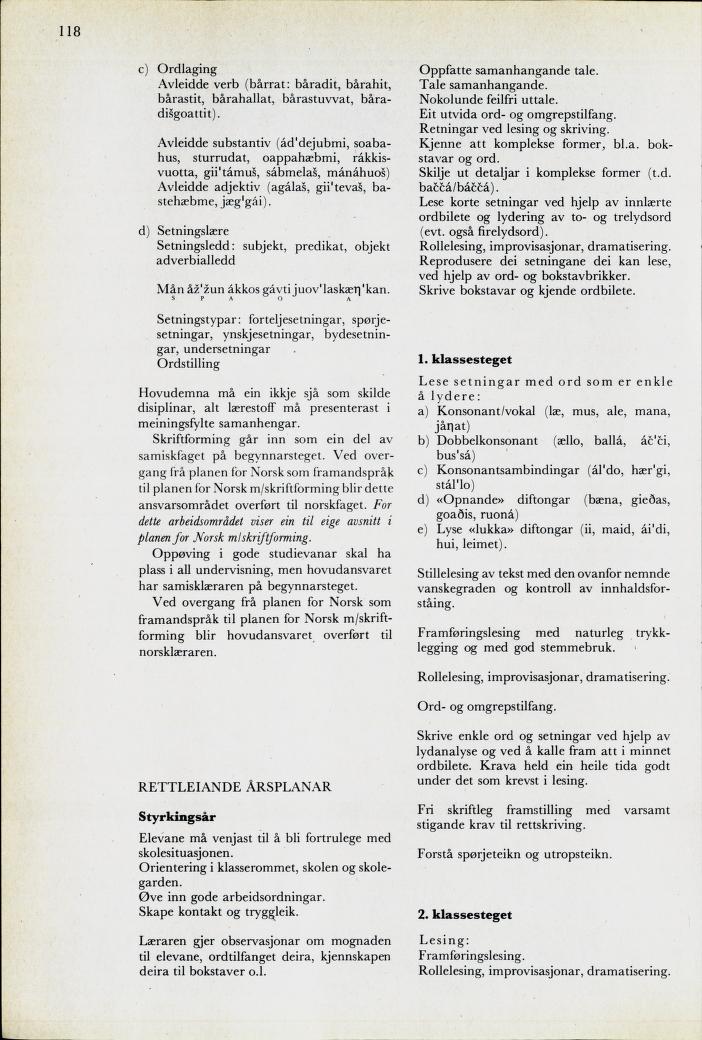 Skann 120 av Mønsterplanen 1974 · nynorsk