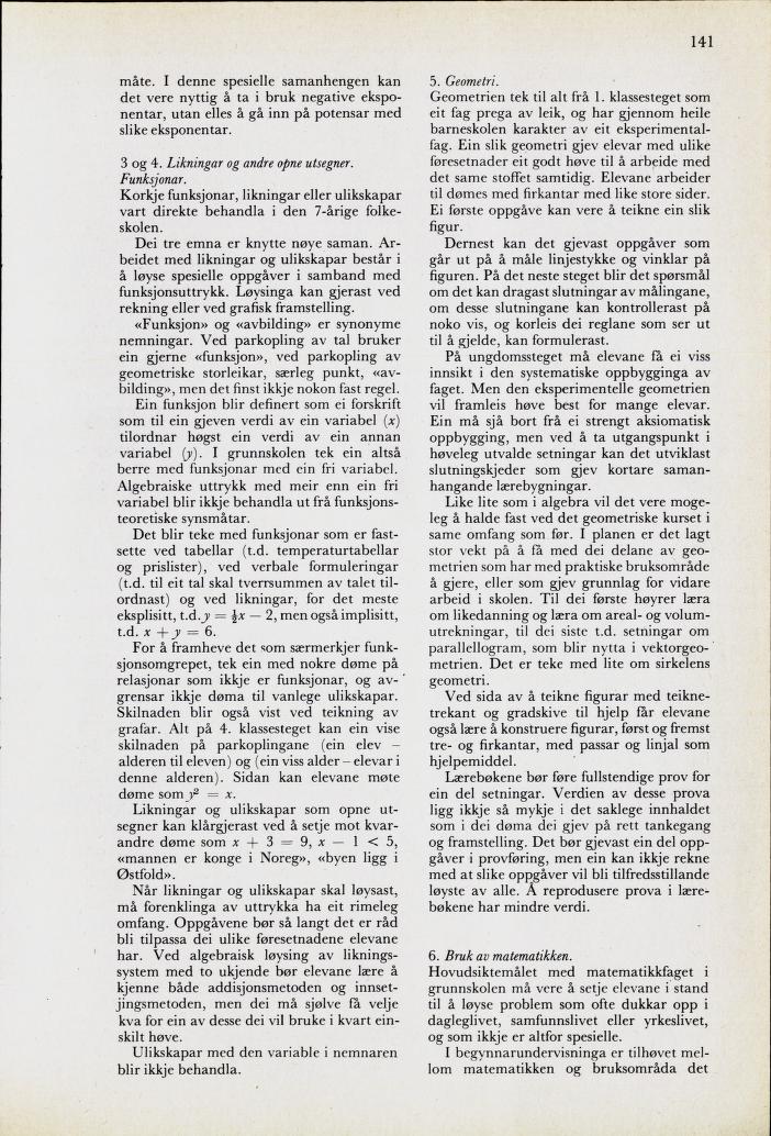 Skann 143 av Mønsterplanen 1974 · nynorsk