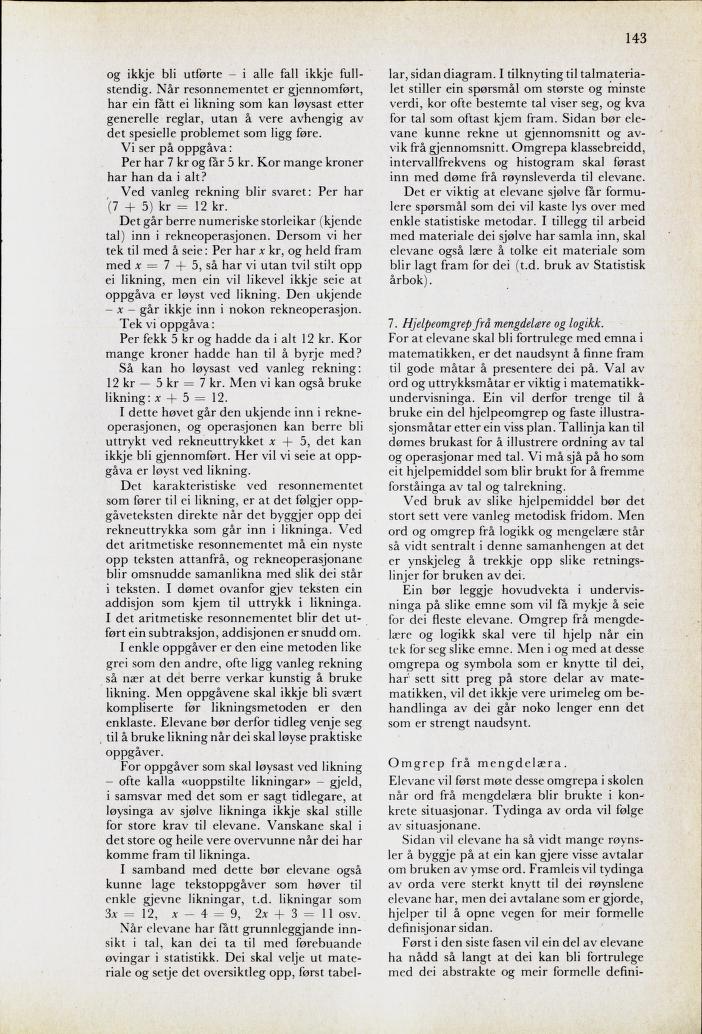 Skann 145 av Mønsterplanen 1974 · nynorsk