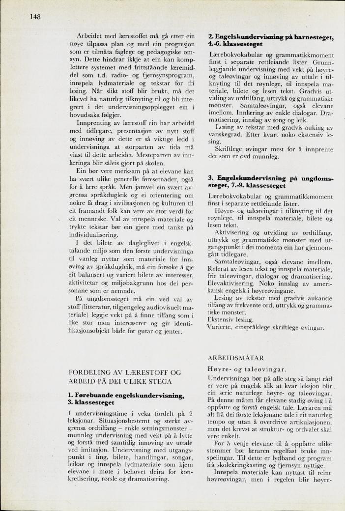 Skann 150 av Mønsterplanen 1974 · nynorsk