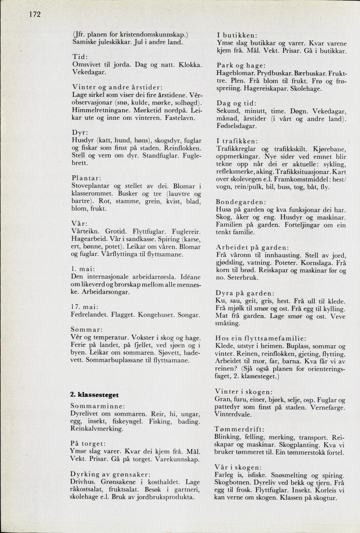 Skann 174 av Mønsterplanen 1974 · nynorsk