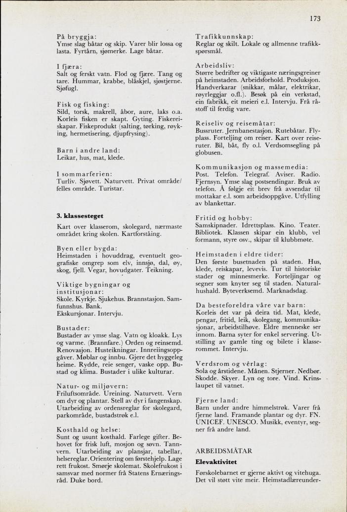 Skann 175 av Mønsterplanen 1974 · nynorsk