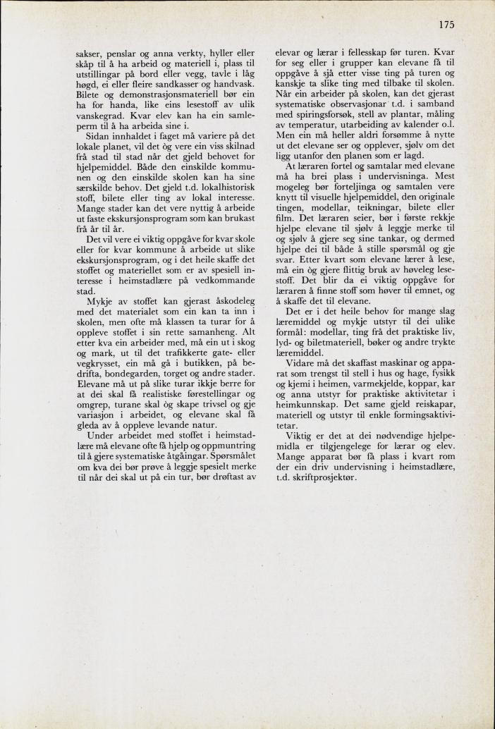 Skann 177 av Mønsterplanen 1974 · nynorsk