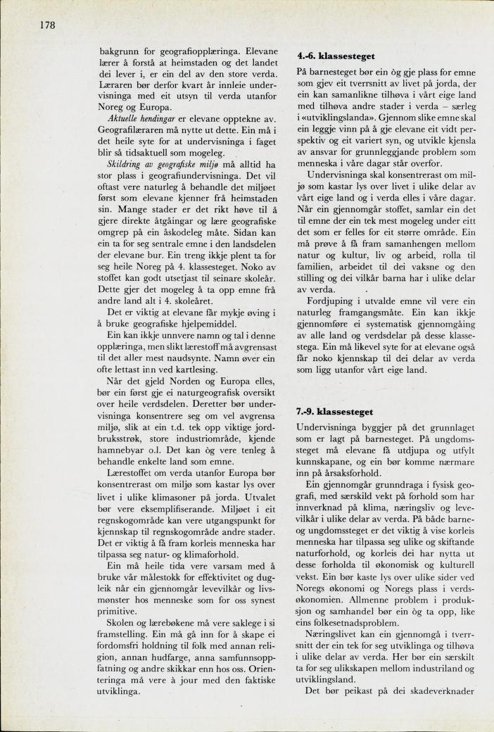 Skann 180 av Mønsterplanen 1974 · nynorsk