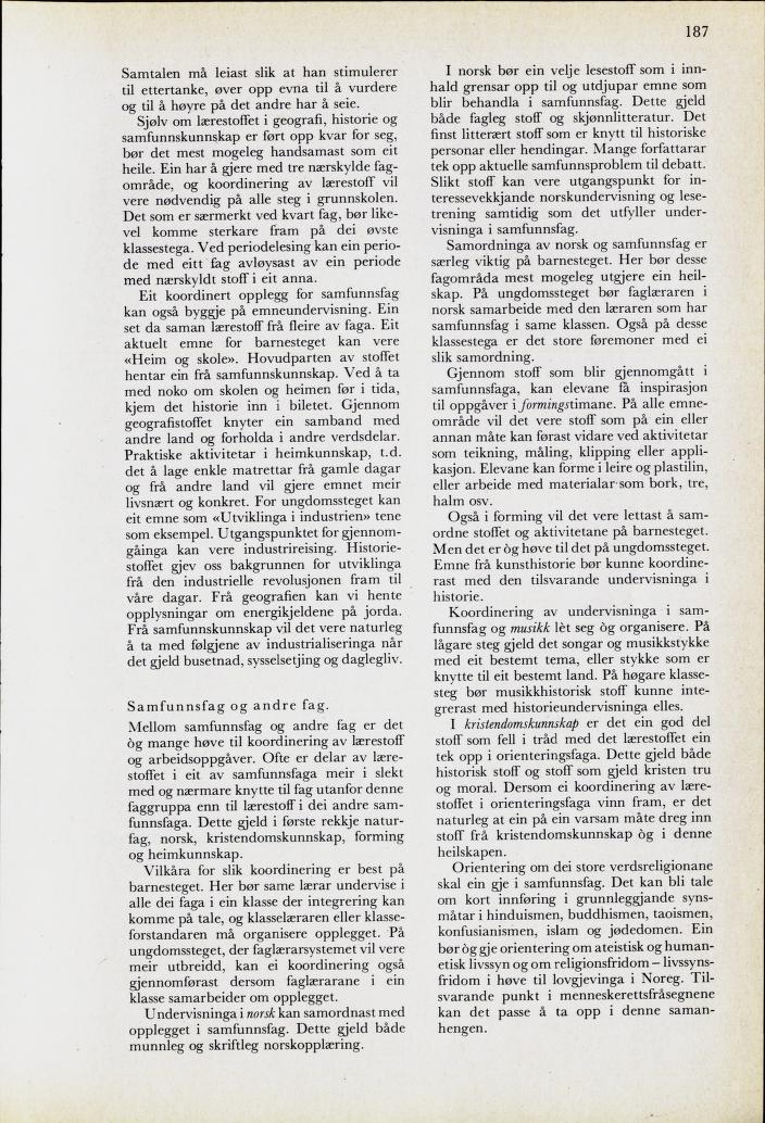 Skann 189 av Mønsterplanen 1974 · nynorsk