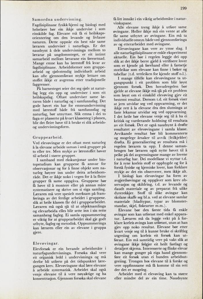 Skann 201 av Mønsterplanen 1974 · nynorsk