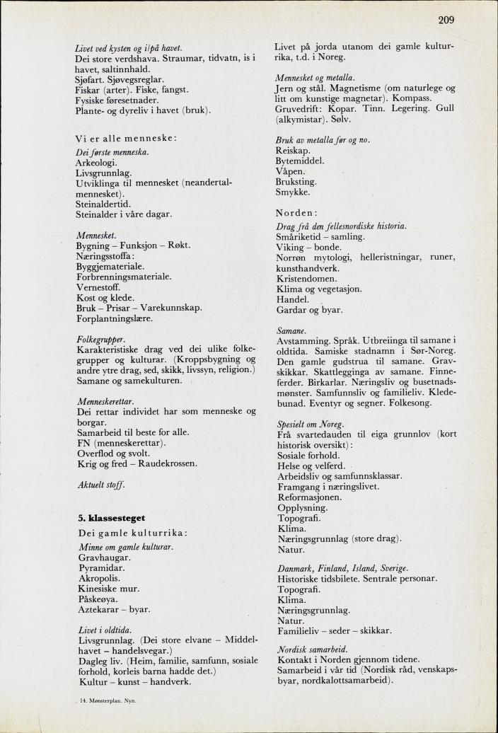 Skann 211 av Mønsterplanen 1974 · nynorsk