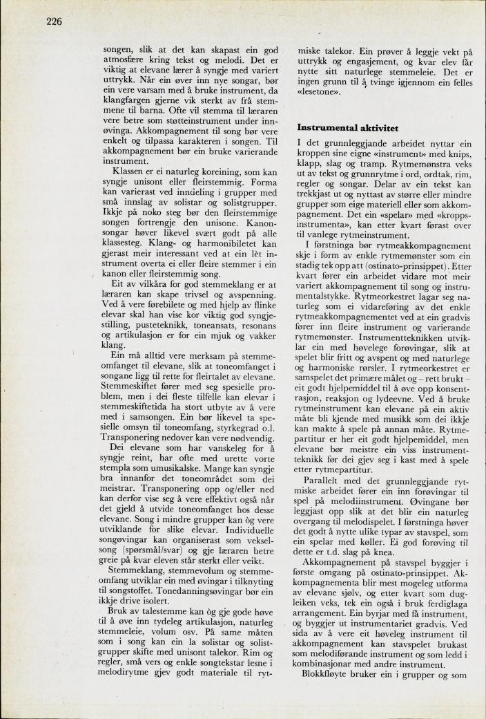 Skann 228 av Mønsterplanen 1974 · nynorsk