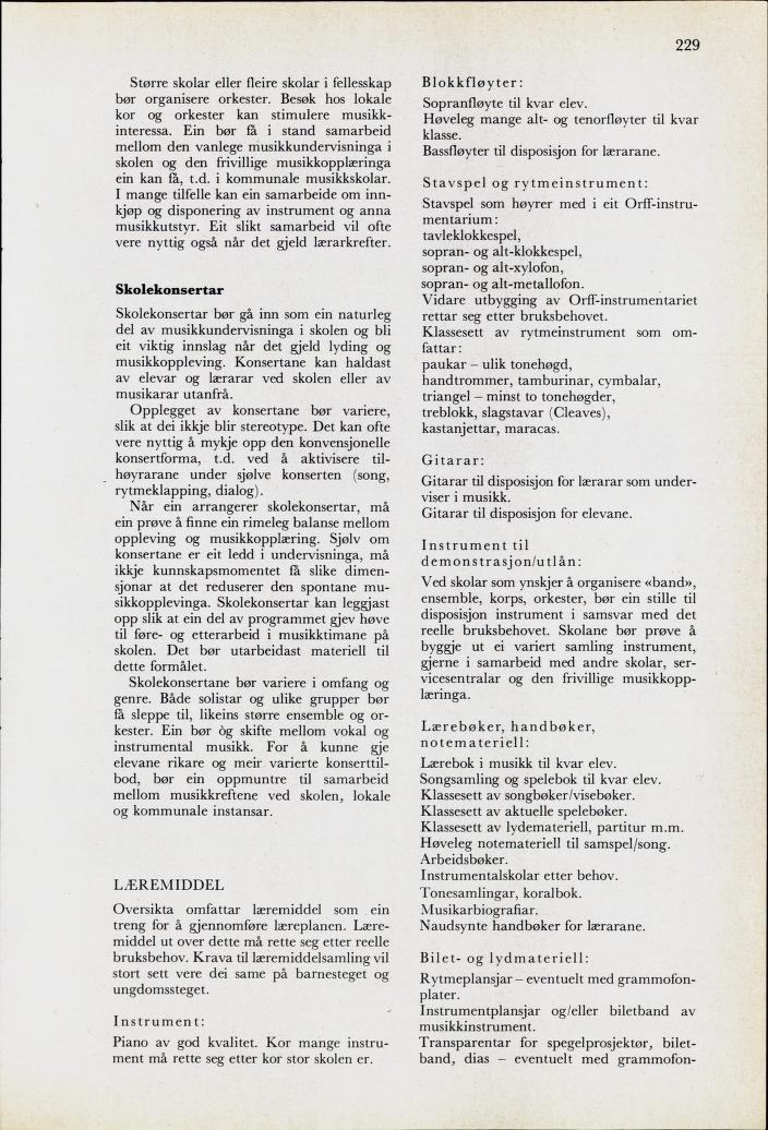 Skann 231 av Mønsterplanen 1974 · nynorsk