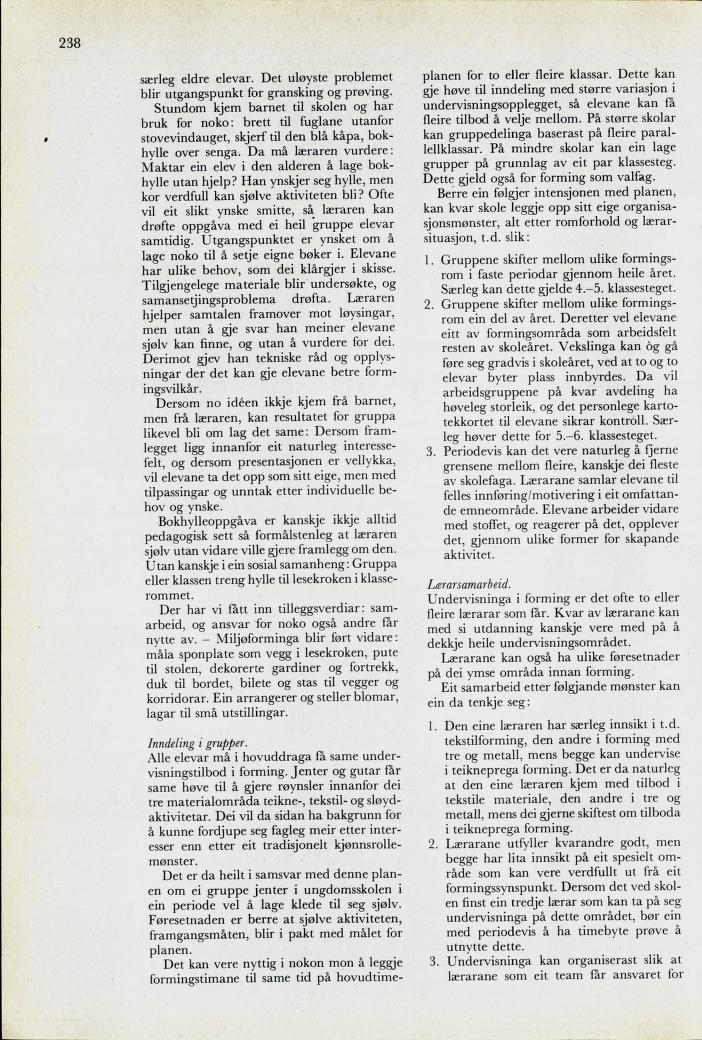 Skann 240 av Mønsterplanen 1974 · nynorsk