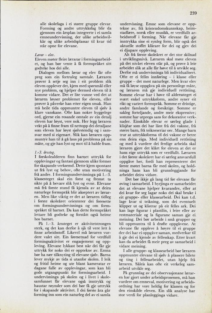 Skann 241 av Mønsterplanen 1974 · nynorsk