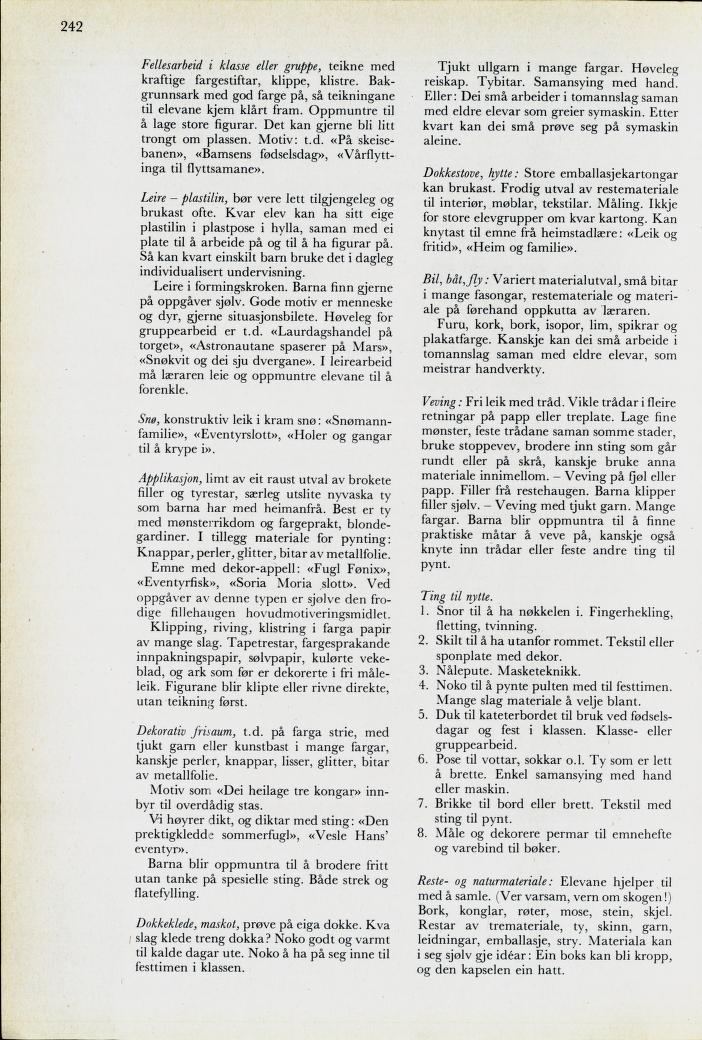 Skann 244 av Mønsterplanen 1974 · nynorsk