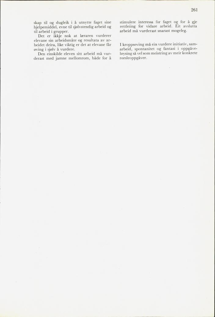 Skann 263 av Mønsterplanen 1974 · nynorsk