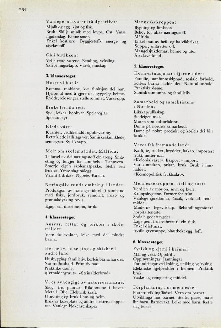 Skann 266 av Mønsterplanen 1974 · nynorsk