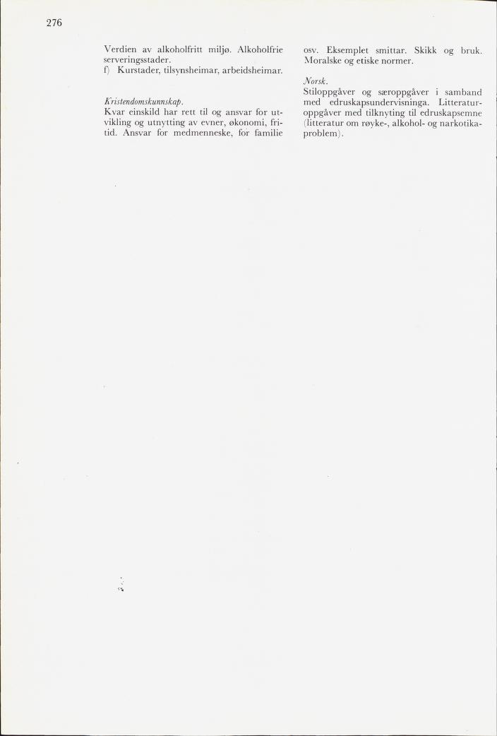 Skann 278 av Mønsterplanen 1974 · nynorsk
