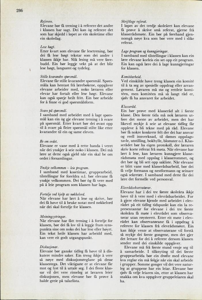 Skann 288 av Mønsterplanen 1974 · nynorsk