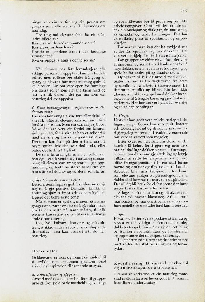 Skann 309 av Mønsterplanen 1974 · nynorsk