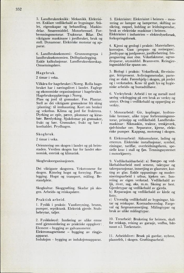 Skann 354 av Mønsterplanen 1974 · nynorsk