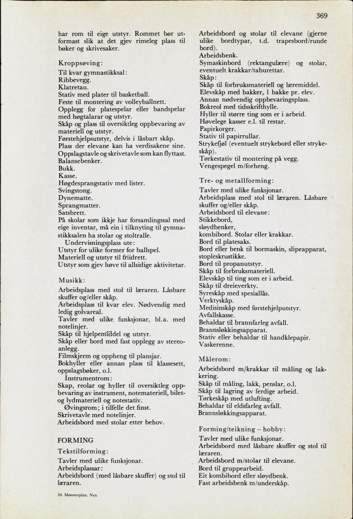 Skann 371 av Mønsterplanen 1974 · nynorsk