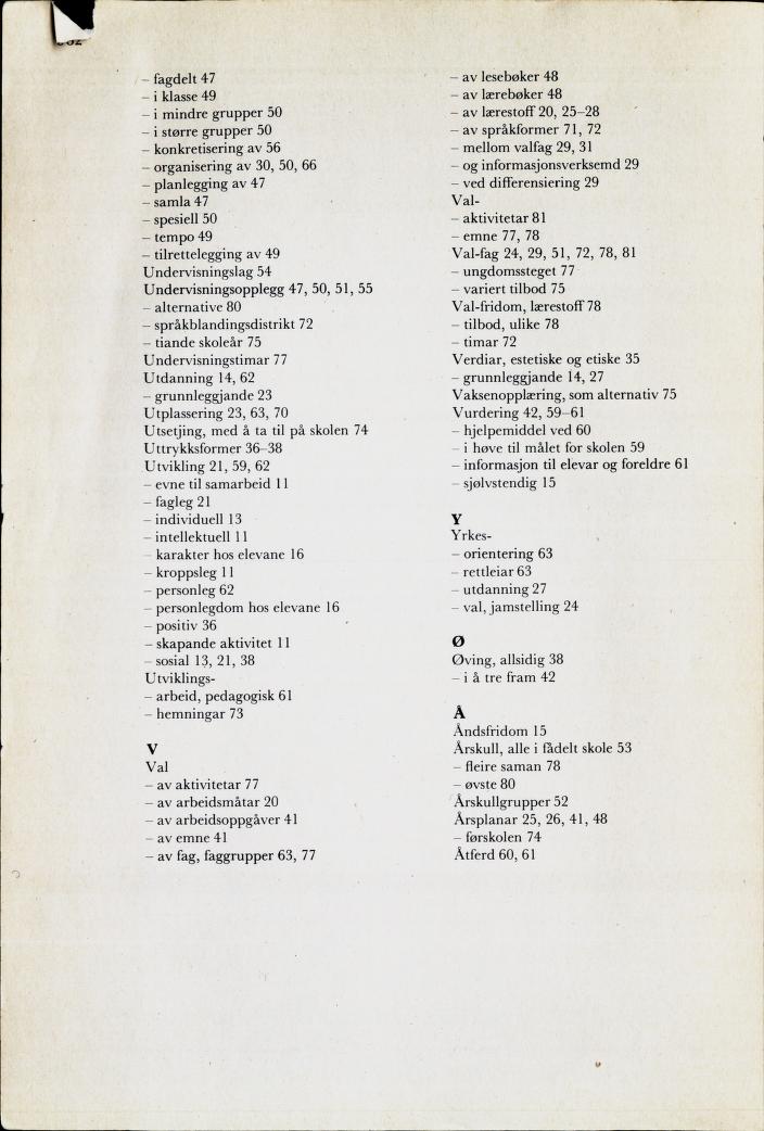 Skann 384 av Mønsterplanen 1974 · nynorsk