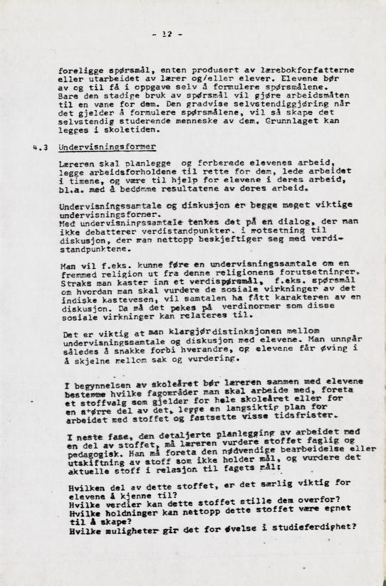 Skann 17 av Læreplan for gymnaset 1973 · del 2 obligatoriske fag
