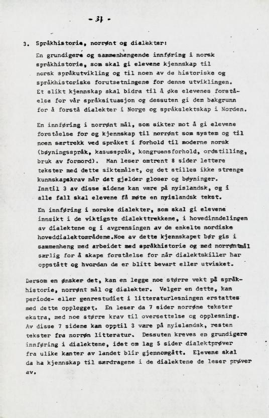 Skann 38 av Læreplan for gymnaset 1973 · del 2 obligatoriske fag