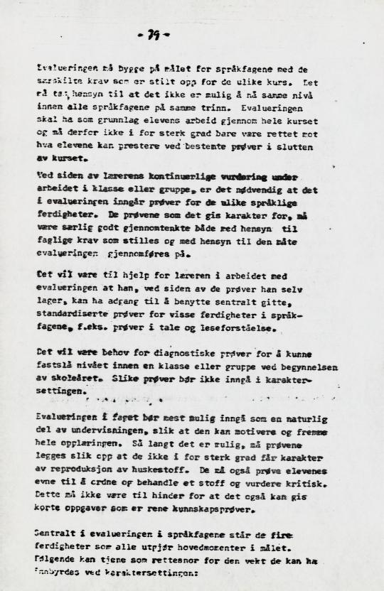 Skann 88 av Læreplan for gymnaset 1973 · del 2 obligatoriske fag