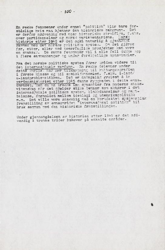 Skann 111 av Læreplan for gymnaset 1973 · del 2 obligatoriske fag