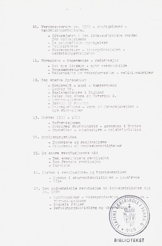 Skann 113 av Læreplan for gymnaset 1973 · del 2 obligatoriske fag